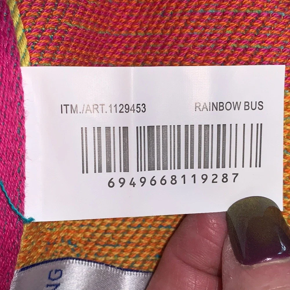 Resort‎ Living Beach Towel Rainbow Bus Thick Cotton Soft 72